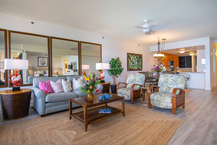 50ft to ocean 2bdr2bth huge1650 sqftcondo AC views gallery image 3