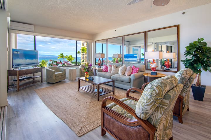 50ft to ocean 2bdr2bth huge1650 sqftcondo AC views