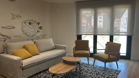 Anuncio de Airbnb popular: Beachside apartment en Moaña