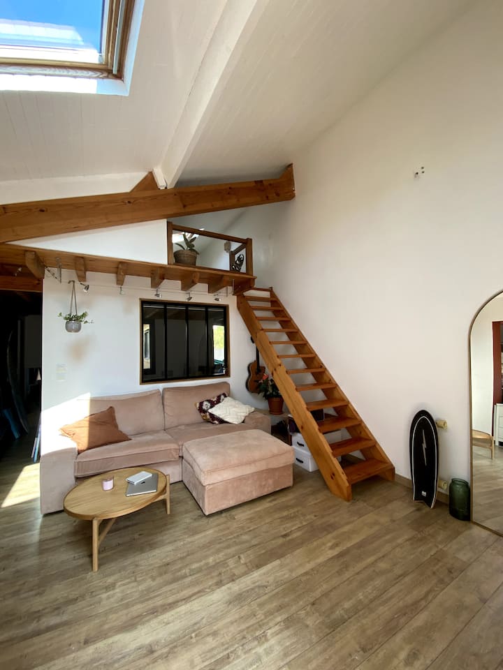 Charmante Maison Mitoyenne - Capbreton