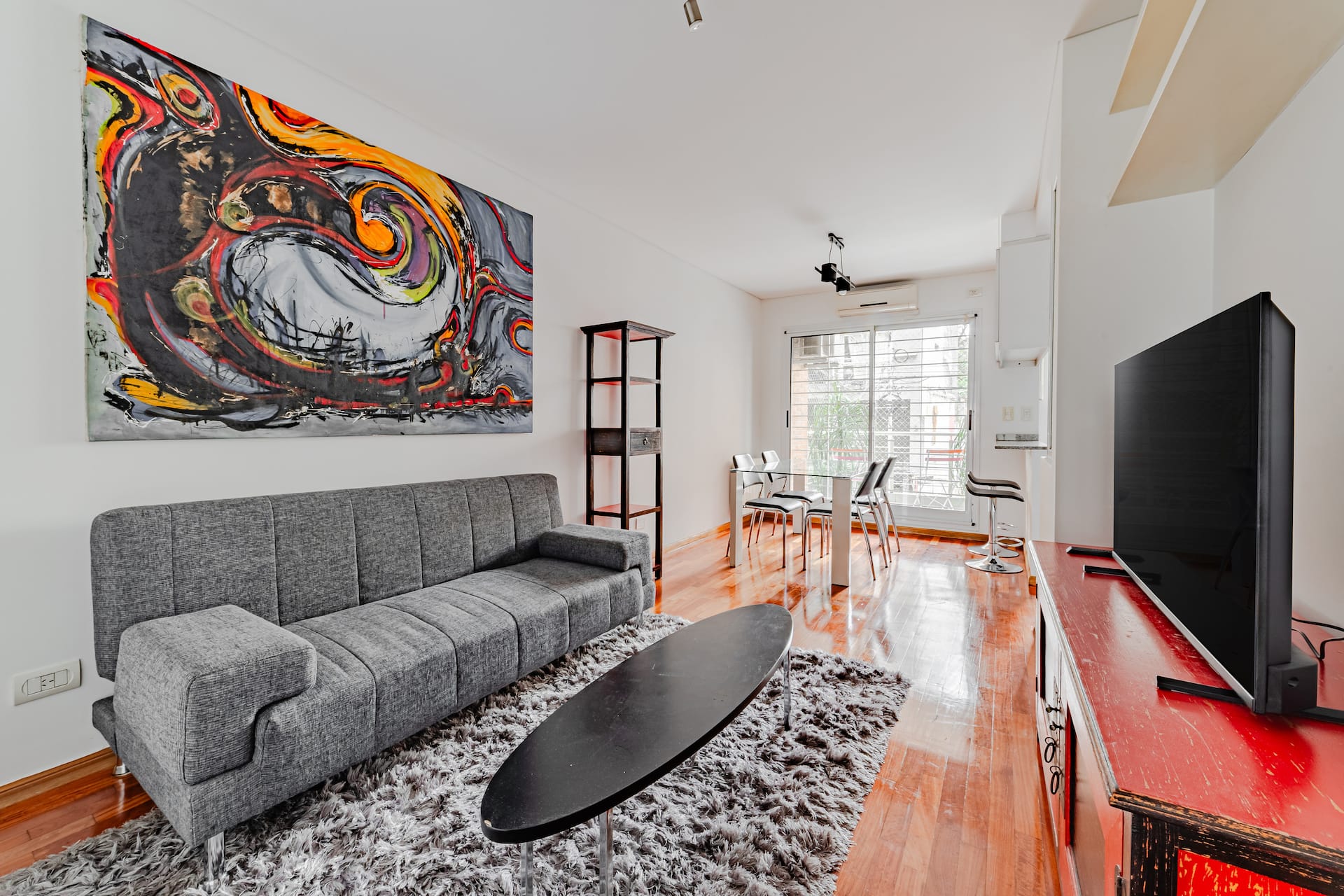 Renovated two-room apartment in Belgrano