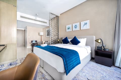 Studio Apartment in DAMAC Maison Prive-High Floor