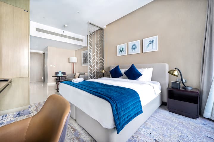 Studio Apartment in DAMAC Maison Prive-High Floor