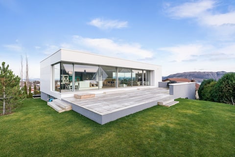 Modern architect designed house