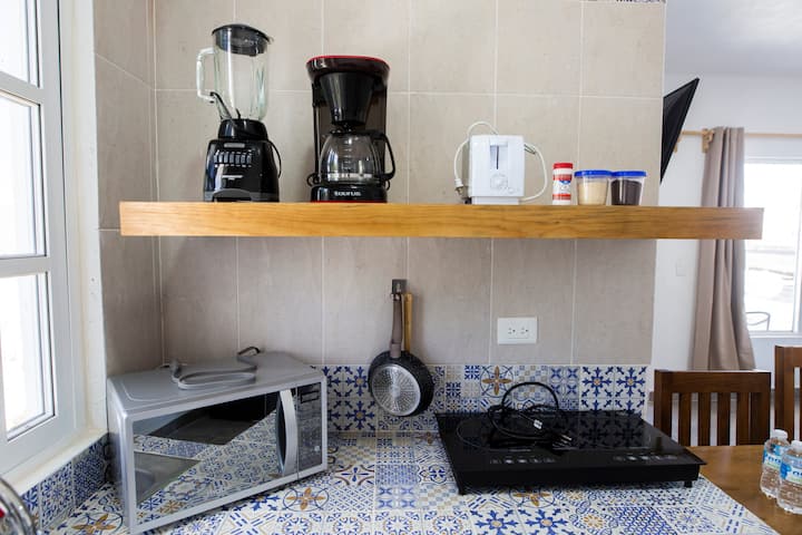 Homy 2 Apt Near 2 Pier Fast Wifi - Cozumel