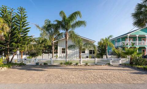 Steps to Beach | Heated Pool, Patio Bar | Fire Pit