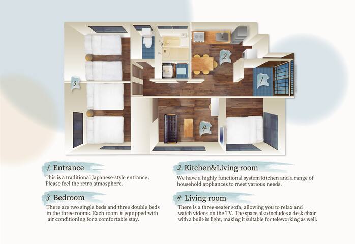 Shinjuku｜convenient location｜8 guests｜1F gallery image 5