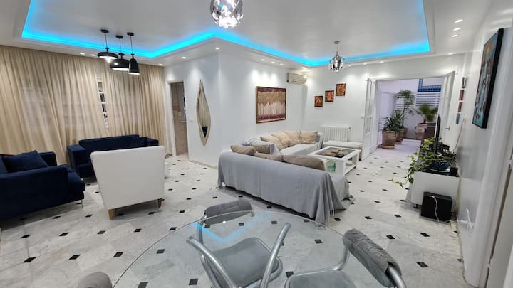 Hammamet–5 Min Plage-jardin Privé & Ambiance Cosy - Nabeul‎