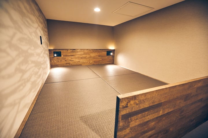 日本のモダンなお部屋和モダンテイストの畳部屋で日本体験♪をお楽しみください！