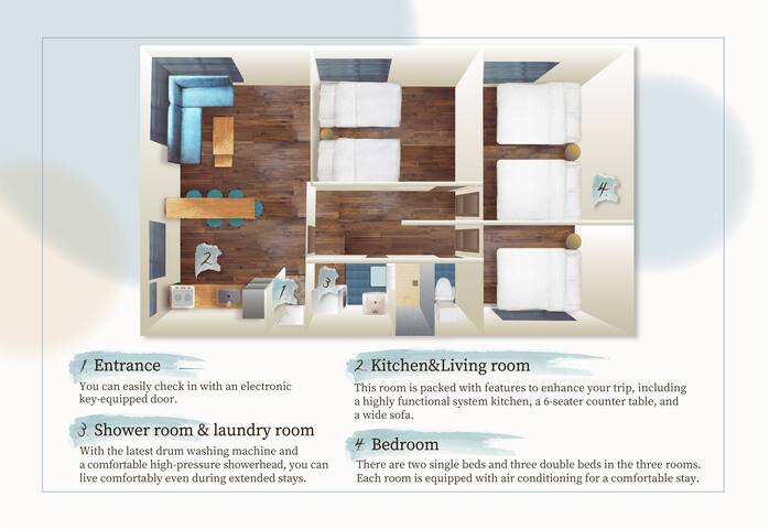 Shinjuku｜convenient location｜8 guests｜2F gallery image 5