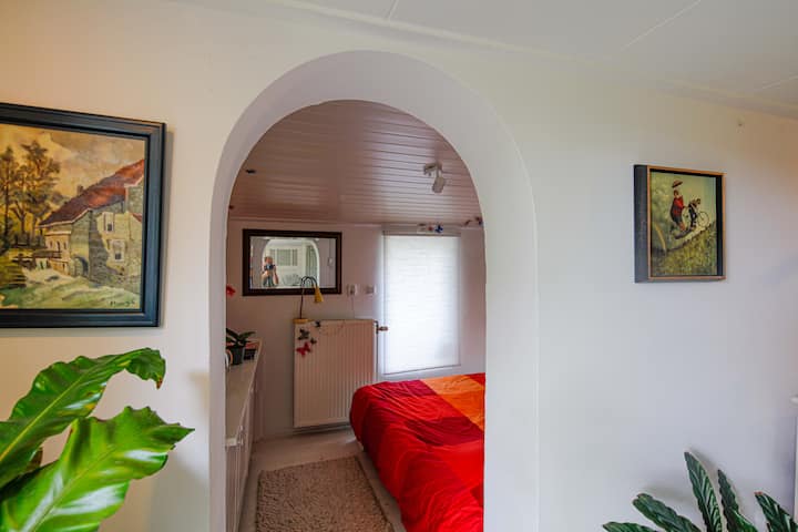 Anfitrión/ anfitriona de la habitación.