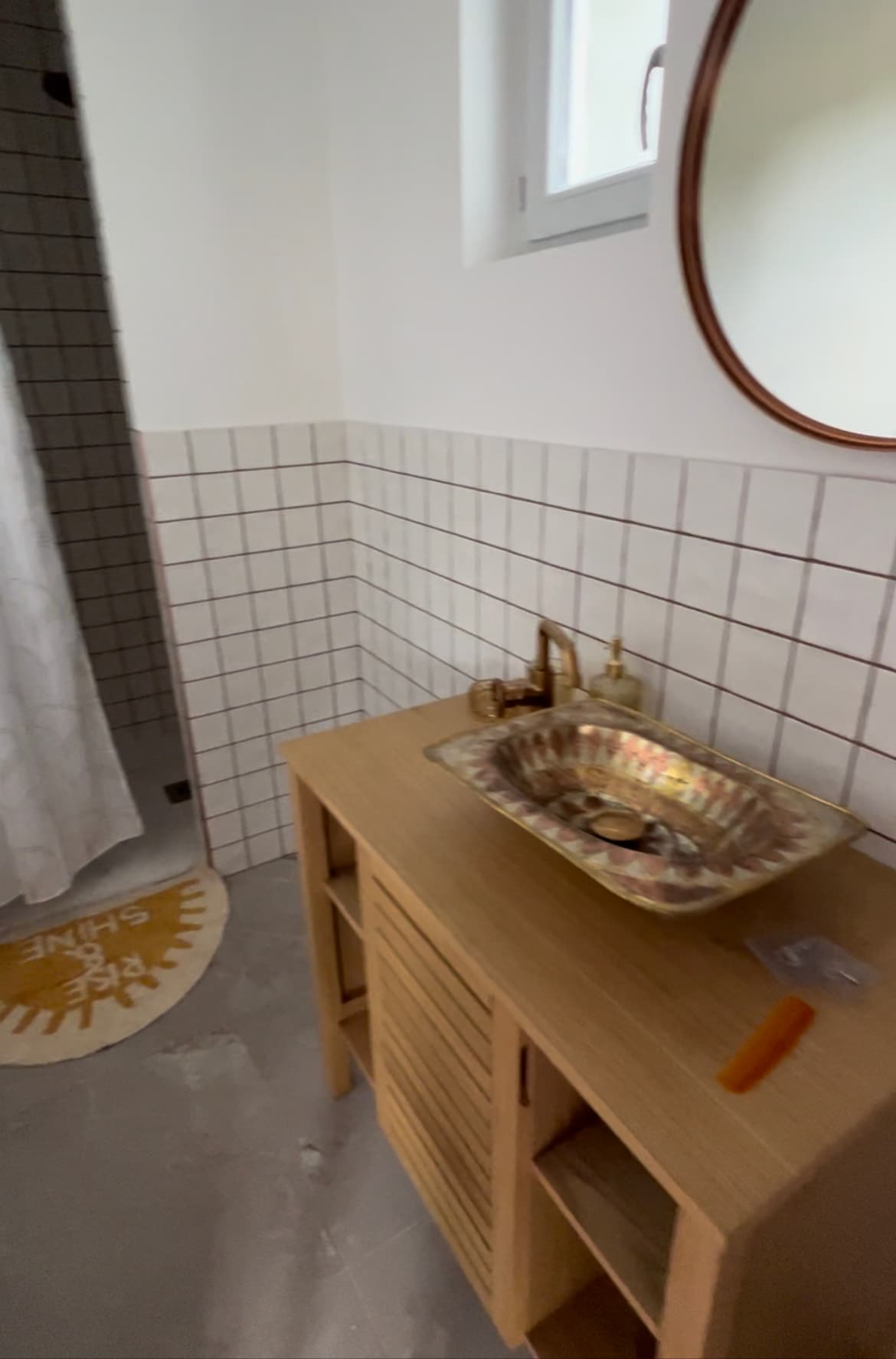 Marocco doucheruimte ( op de begane grond in slaapkamer 1)( met douche en toilet)