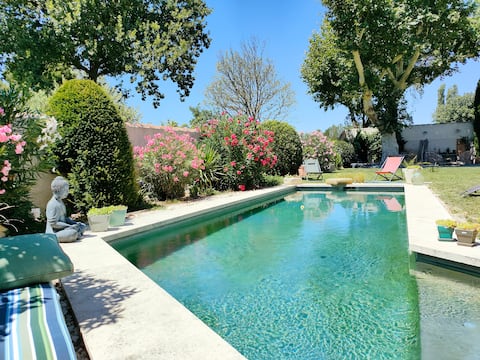 Gite for 4 people near Avignon. Le Platane