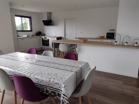 furnished rental for 1–8 people.