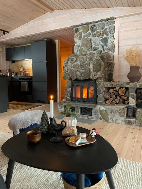 Successful Airbnb property: Mountain cabin - perfect outdoor life - 2 bedrooms - annex in Buskerud