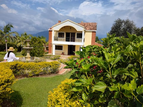 Beautiful plot and good view