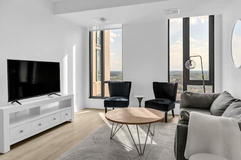 Luxi Bluish-Gray 2BR Tysons in Boro with Amenities