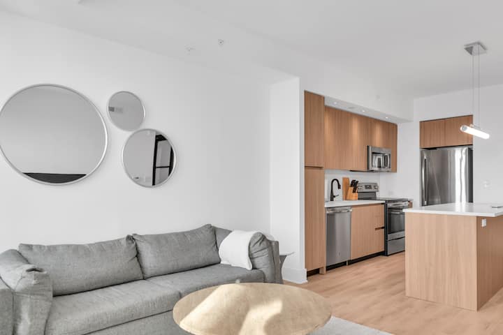 Luxi Bluish-Gray 2BR Tysons in Boro with Amenities