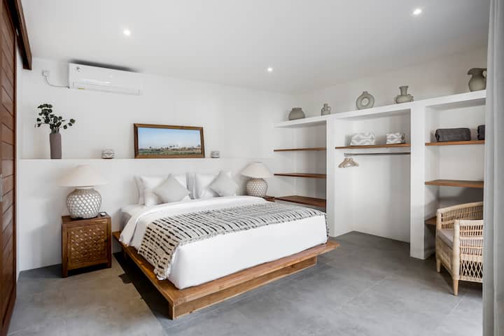 Rest and rejuvenate in our stylish and comfortable bedroom