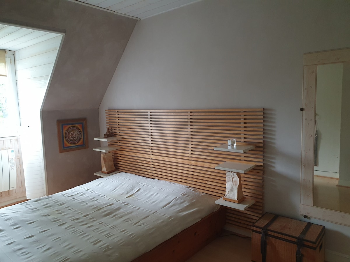 Master bedroom suite