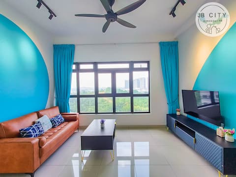 Meridin Medini. Santorini Suite @2Pax by RR JBcity