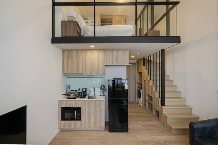 Sale! BTS On Nut/Sukhumvit 87/loft/pool/gym/wifi gallery image 5