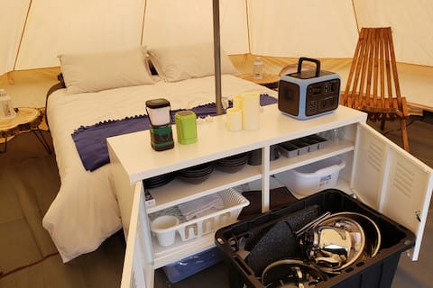 Top Airbnb: Coastal Trail Glamping Tent 2 in Inverness, Subd. B