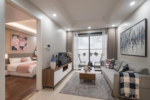 Luxury Apartment/2Brs/Tub&Cozy/Middle D'Capitale