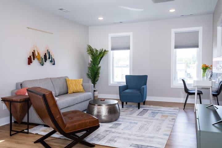 Hang out in the living room and enjoy access to your favorite streaming channels or live TV. 