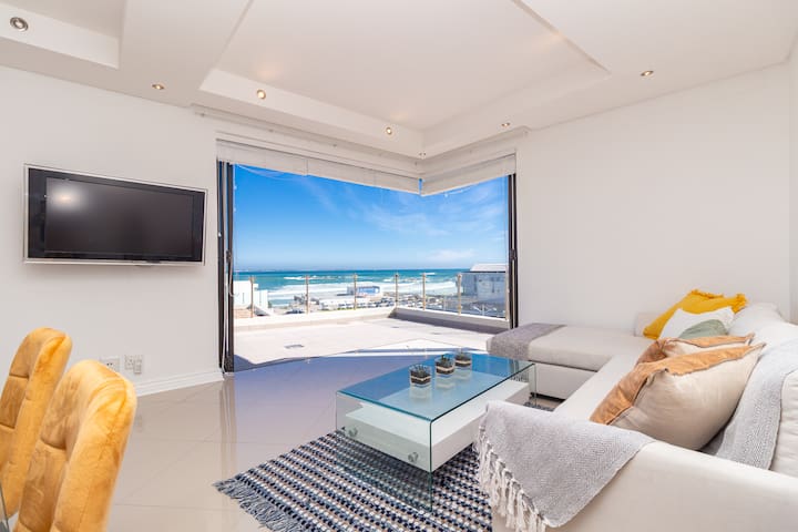 Luxury beachfront penthouse