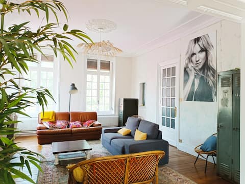 Grand appart industriel-chic