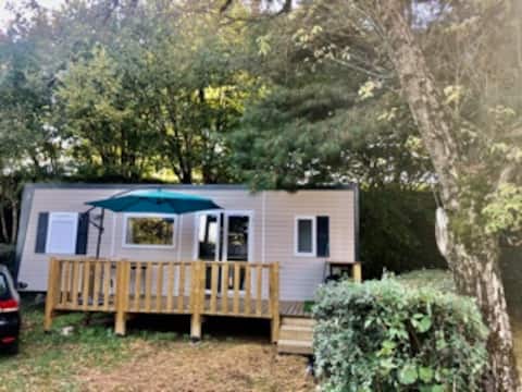 mobile home in the authentic Aveyron region