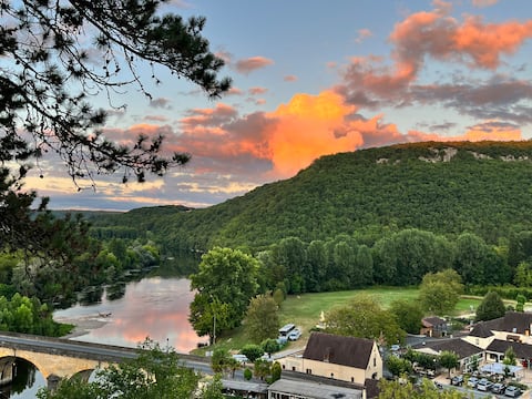 Magical view in Castelnaud