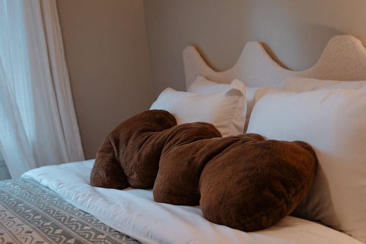 Chumba cha kulala cha pili lakini ni kizuri na chenye starehe 