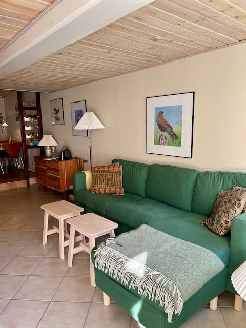 Successful Airbnb property: Charming townhouse close to beautiful swimming opportunities in Langeland