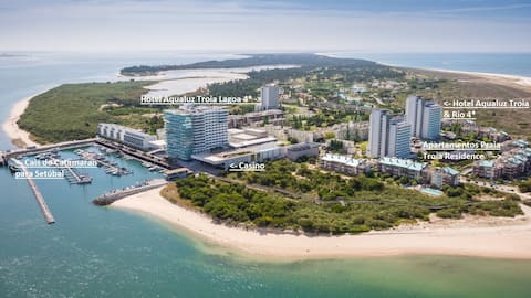 Suite T1 Premium Sea View Aqualuz TroiaRio 4****