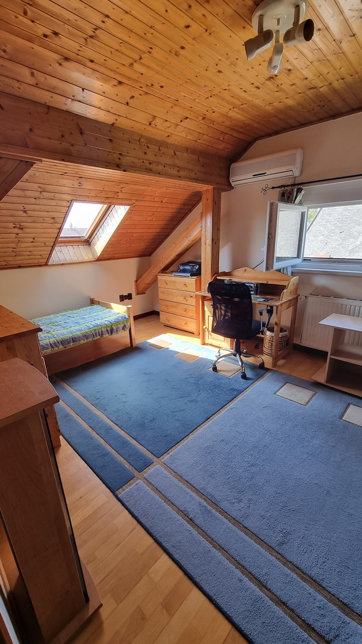 Dormitorio en el segundo piso.