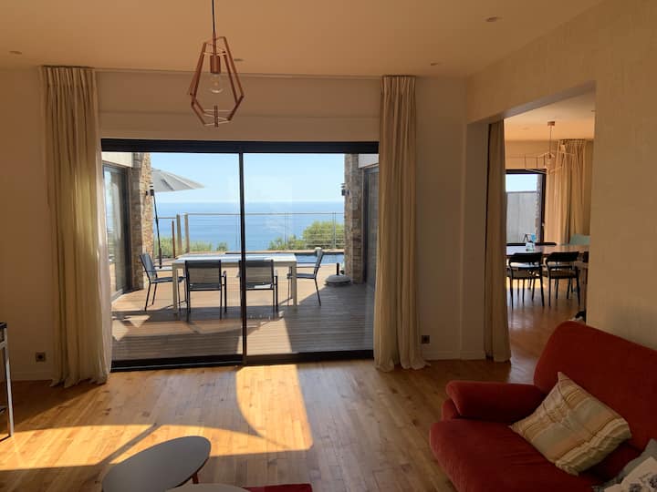 Gaou - Villa Oneiros, Paisible, Piscine & Vue Mer - Bormes-les-Mimosas