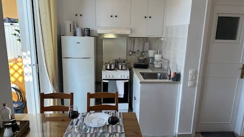 Successful Airbnb property: Zen Studio 100m from Beach w/ Veranda & Fast WiFi in Περιφέρεια Κρήτης
