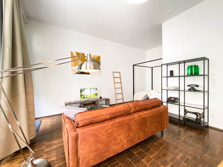 Modernes Loft Inkl Tiefgarage Im Zentrum Leipzigs - Leipzig