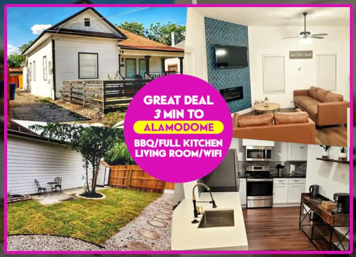 Spacious Home 4BR, 8 min to Frost Bank Center! Houses for Rent in San
