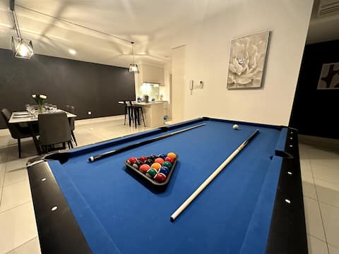 【Pooltable】Teega Residence 10 Pax Modern High Flr