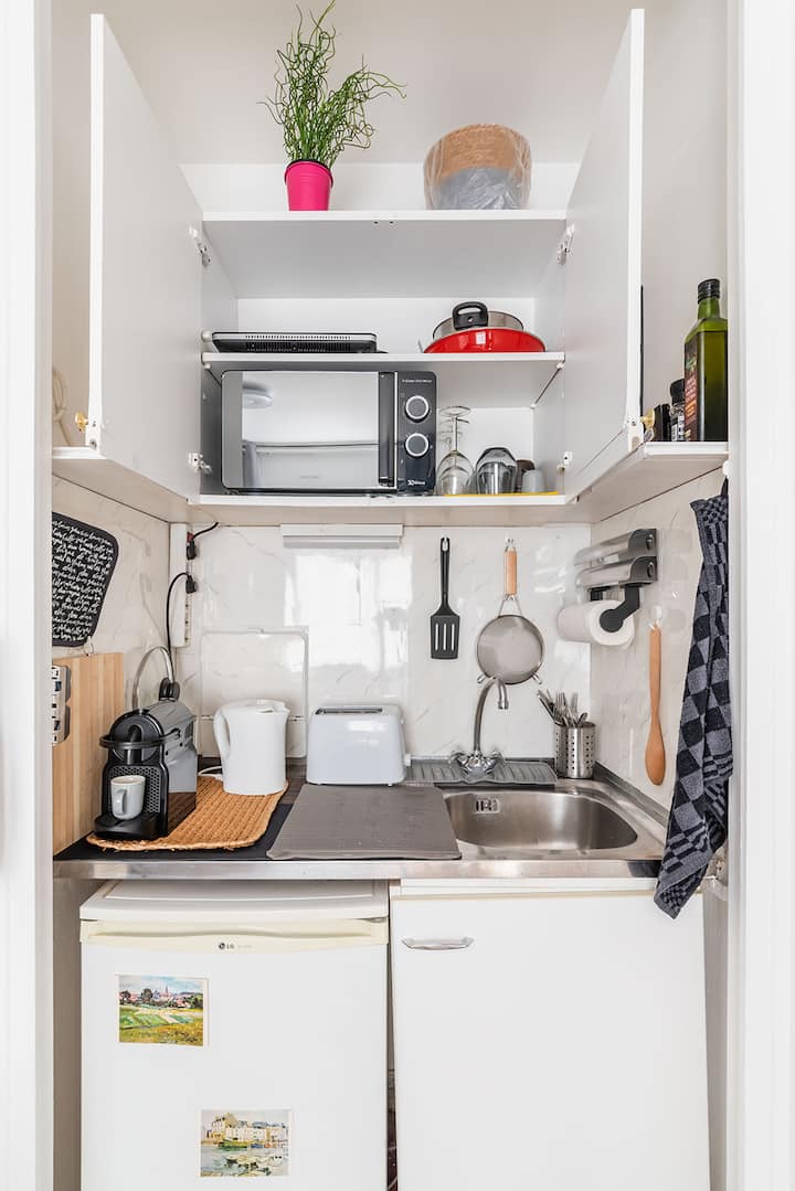 Studio Zen Jardin Paris19 Idéal Pro/expat 30 Nuits - París