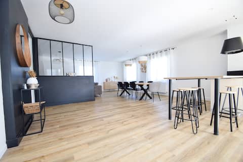 Cozy house for 8 people 10 minutes from the banks of the Rance