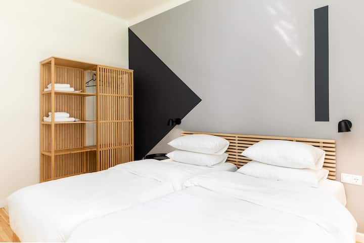 Druhá spálňa s dvoma samostatnými lôžkami