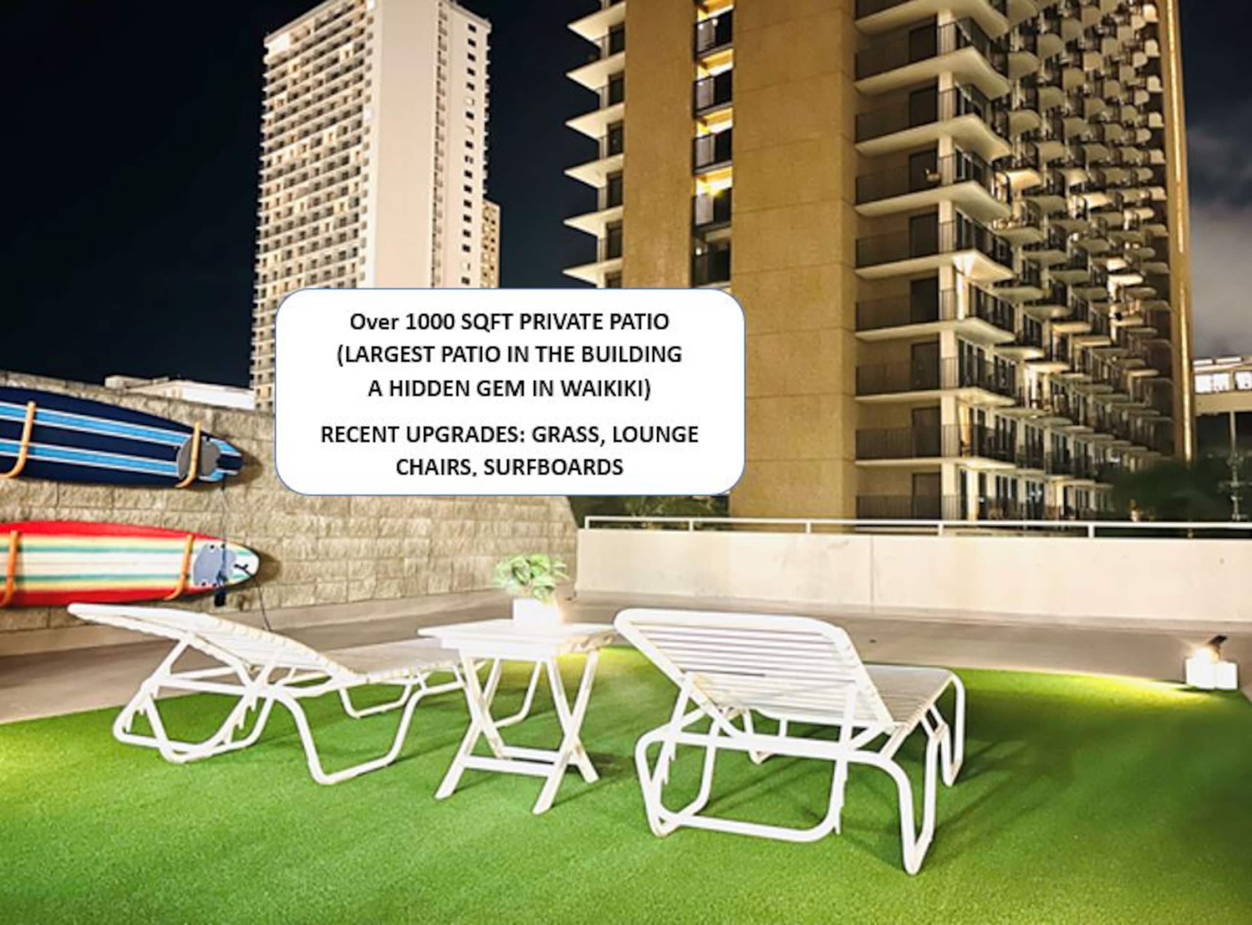 Huge patio | Modern | Washer | Free park | 5'Beach - Image 33