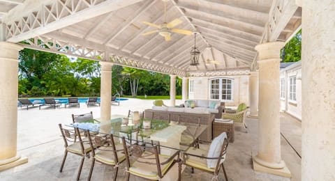 Sandy Lane Estate Villa with Beach Club Access