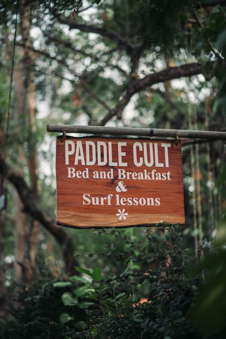 Comfy Room In Surf School: Room 1 - Varkala