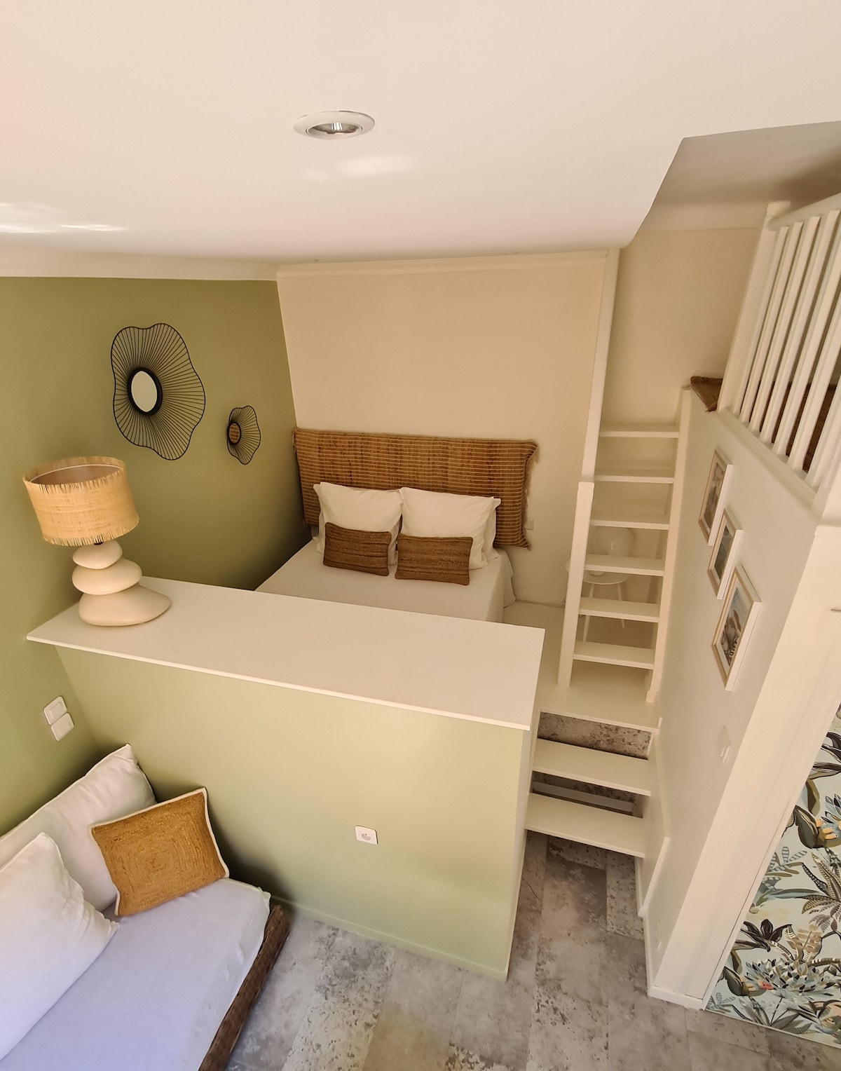 salon/chambre/mezzanine