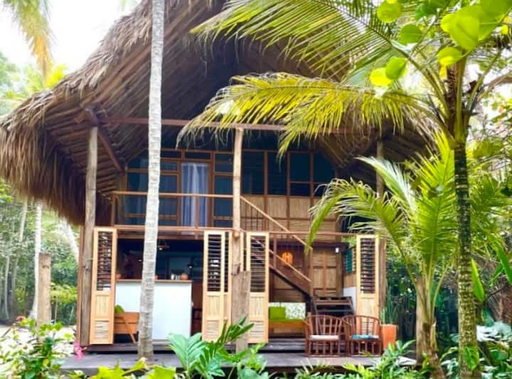 Charming beachfront cabin